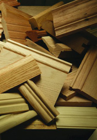 pile of moulding